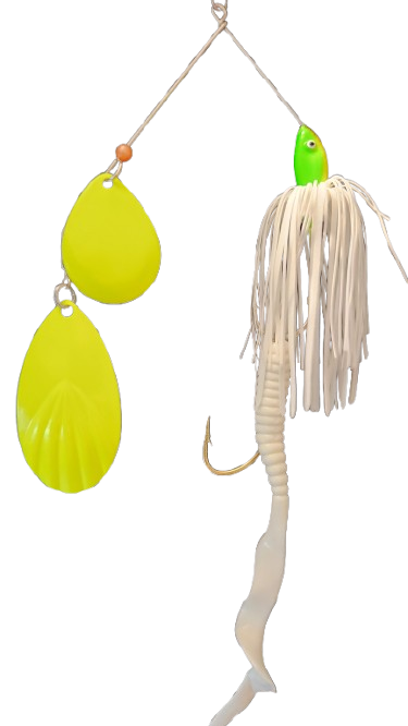 Foxfire - Chartreuse/White