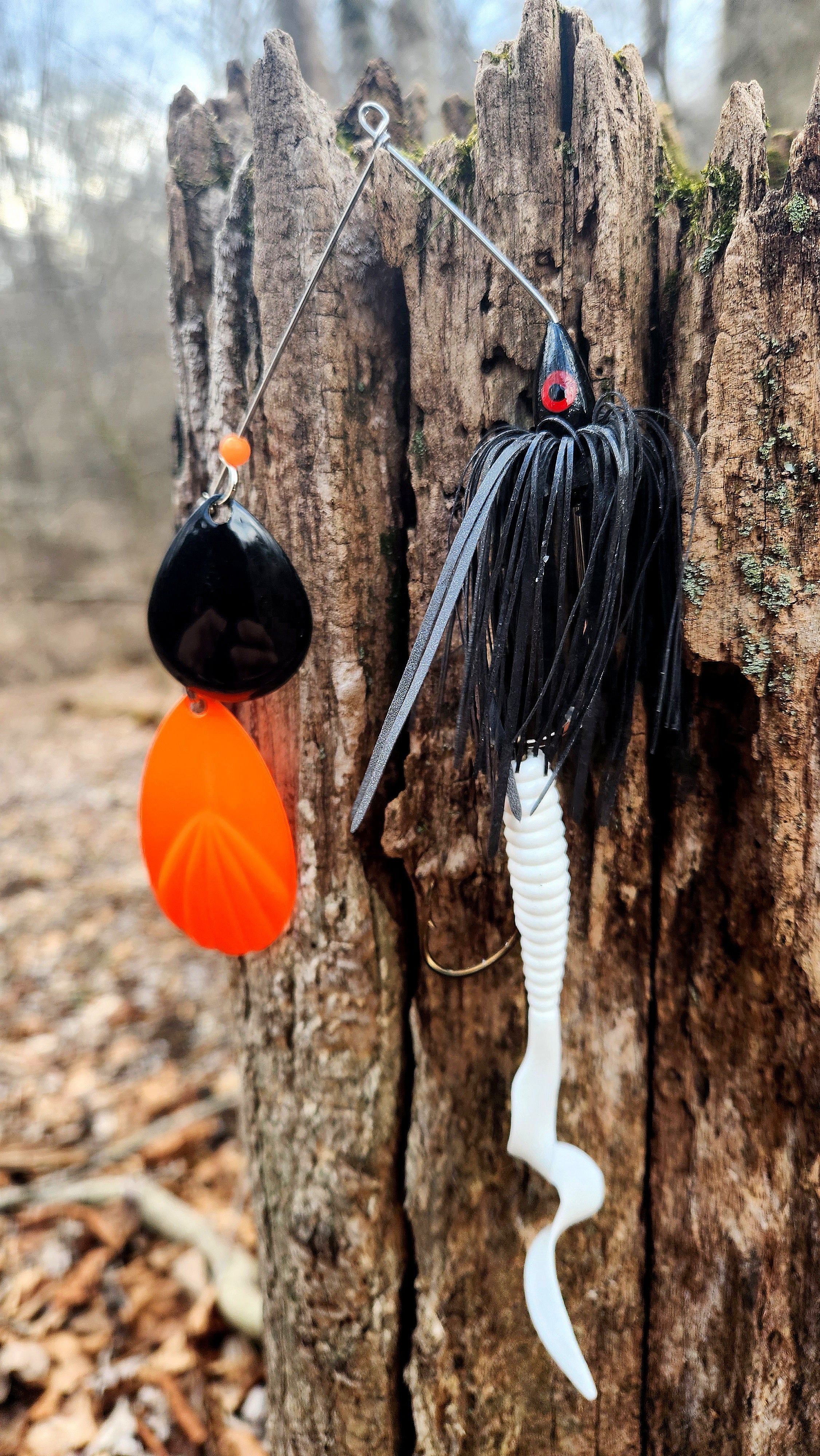 Foxfire - 1 Black Blade/1 Orange Blade – SG Angling