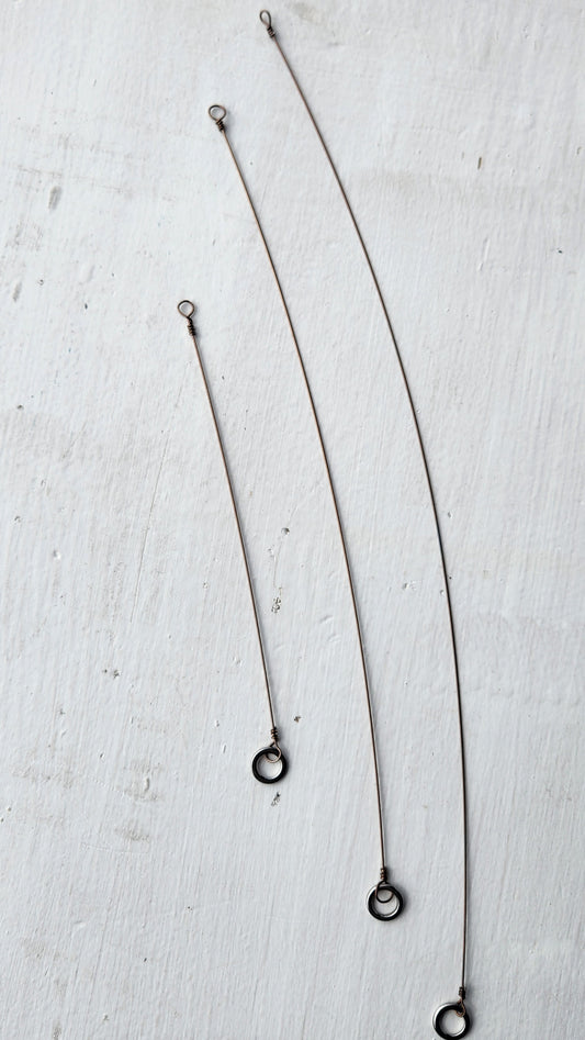 TOOTH PROOF Stainless Steel Casting Leaders w/ Solid Ring