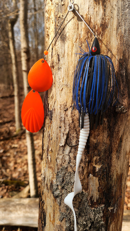 Foxfire - Orange/Black/Blue